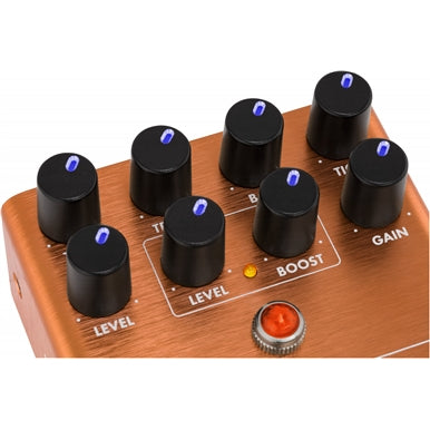 Fender Mtg La Tube Distortion Pedale Effetto