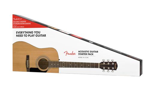 Fender Fa115 Dreadnought Pack Natural