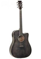 Tanglewood Serie Winterleaf Tw5e Black Shadows Gloss