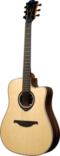Lag Thv30Dce Chitarra Acustica Natural Con Hyvibe System