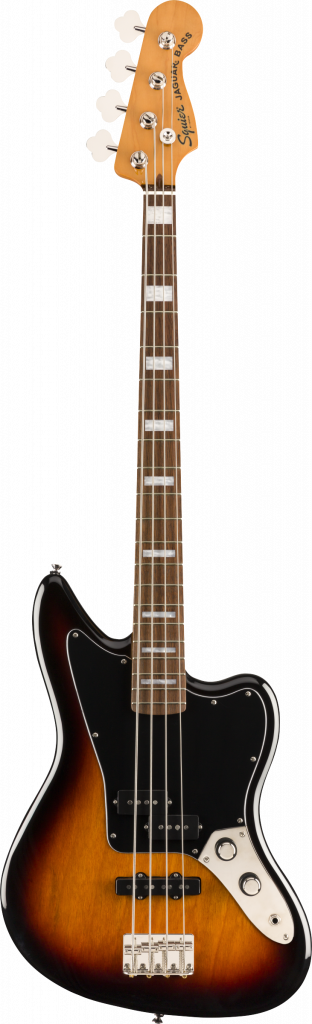 Squier Classic Vibe Jaguar 3 Color Sunburst Basso Elettrico