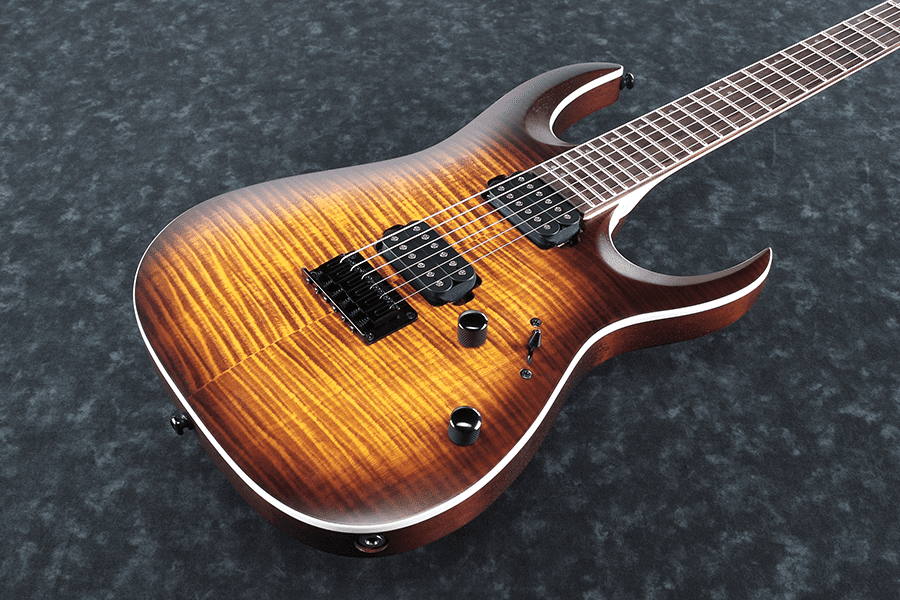 Ibanez Rga42Fm Def Dragon Eye Burst Flat Chitarra Elettrica