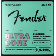 Fender 9250ML Nickel Plated Steel Long Scale Bass Strings 045-100
