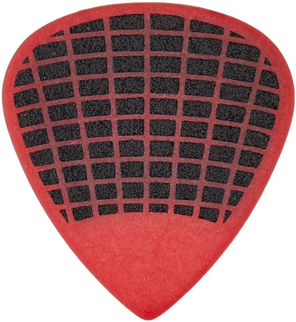 Ibanez Set 6 Plettri Sand Grip Rossi da 1 mm di Spessore