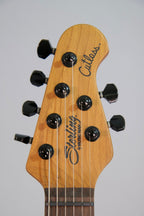Sterling By Music Man Richardson Cutlass HH 6 Corde Natural Poplar Burl Burst