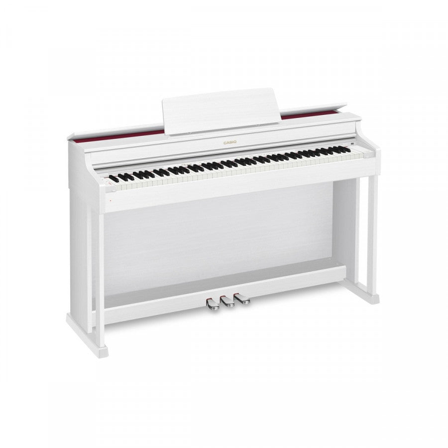 Casio Ap470We Celviano Pianoforte Digitale a Mobile Bianco
