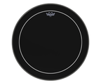 Remo Pinstripe Ebony 22 Black Drumhead
