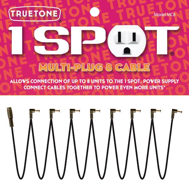 Truetone Presa Multipla A 8 Pin Mc8