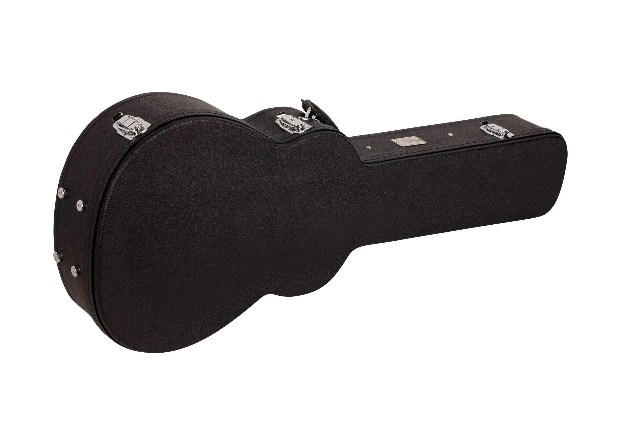 Fender Malibu Vintage Gold Pickguard Black con Custodia