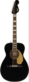 Fender Malibu Vintage Gold Pickguard Black con Custodia