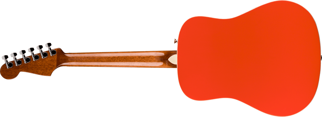 Fender California Standard Redondo Mini Fiesta Red con Custodia Morbida