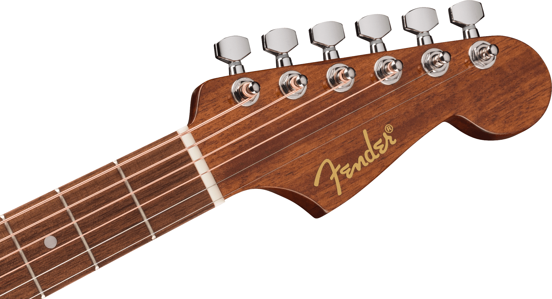 Fender California Standard Redondo Mini Fiesta Red con Custodia Morbida