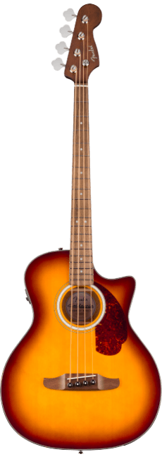 Fender California Deluxe Kingman Bass CE Walnut Fingerboard Honey Sunburst