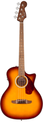 Fender California Deluxe Kingman Bass CE Walnut Fingerboard Honey Sunburst