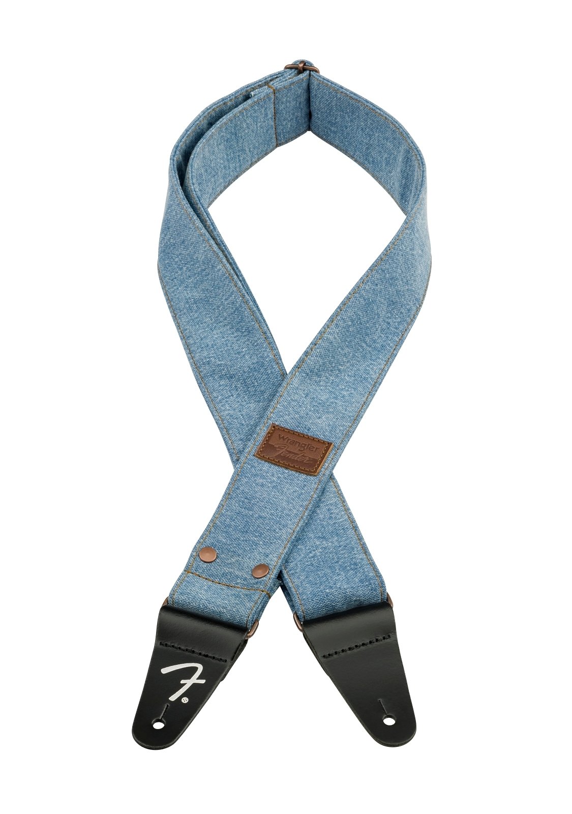 Fender Wrangler Denim Straps Light Indigo