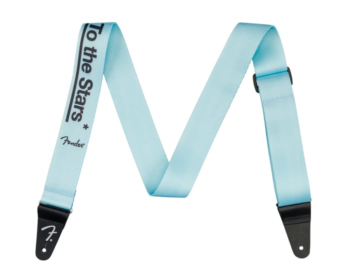 Fender Tracolla Tom DeLonge To The Stars Strap Daphne Blue