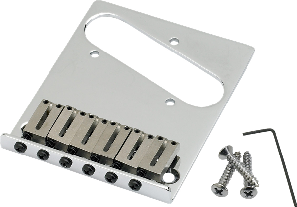 Fender 6-Saddle American Series Telecaster Bridge Assemblies Chrome