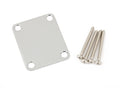 Fender 4-Bolt Vintage-Style Neck Plate Plain Chrome No Logo