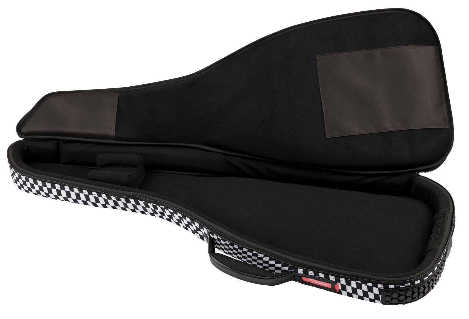 Fender FE620 Electric Guitar Gig Bag a Scacchiera Ondulata