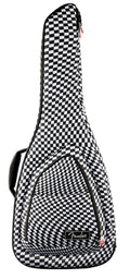 Fender FE620 Electric Guitar Gig Bag a Scacchiera Ondulata