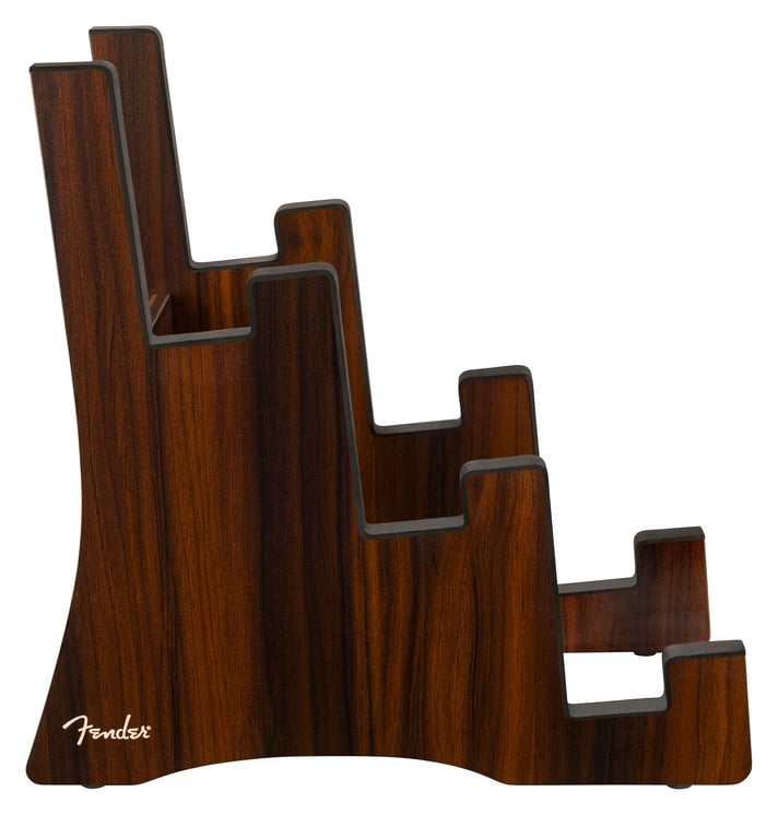 Fender Stand Deluxe in Legno per Chitarra a 3 Livelli
