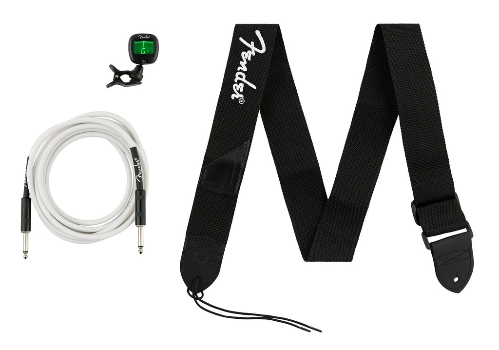 Fender Set di Accessori Essenziali Cavo Accordatore Clip-On Tracolla