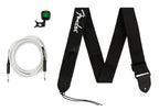 Fender Set di Accessori Essenziali Cavo Accordatore Clip-On Tracolla