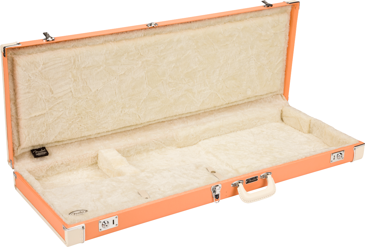 Fender Classic Series Wood Case Stratocaster Telecaster Pacific Peach