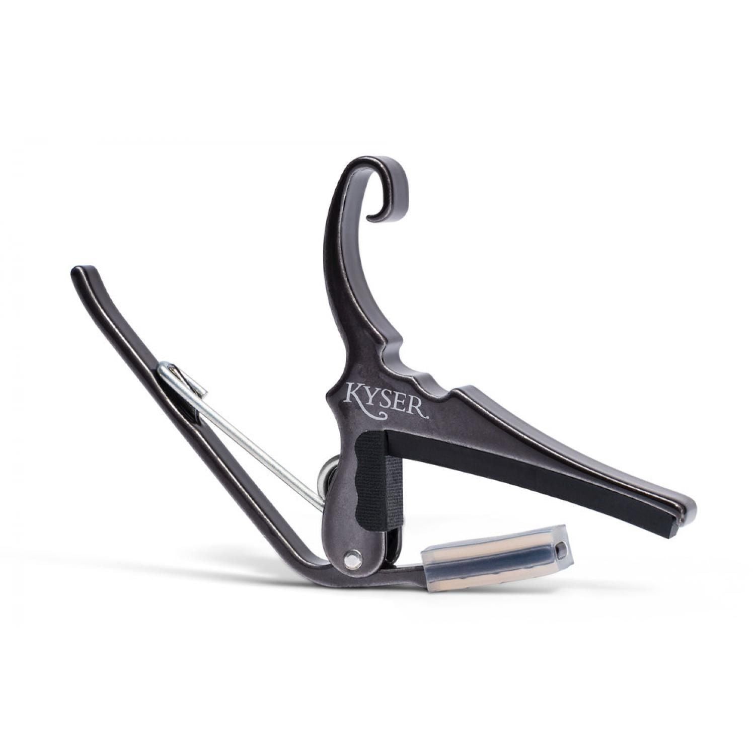 Kyser Kg6BCA Capotasto per Acustica Black Chrome