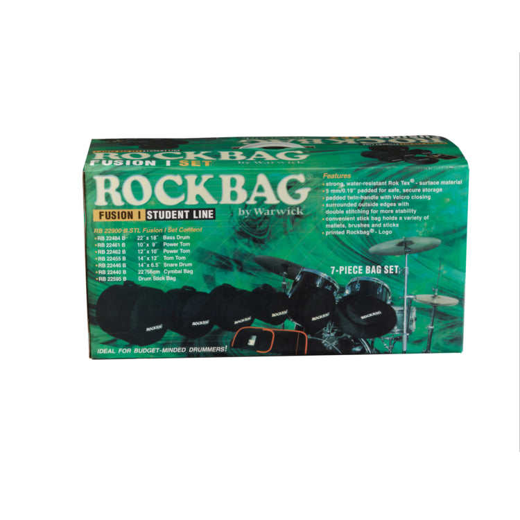 Rockgear Rb 22900 B Set Borse Imbottite Per Batteria Fusion