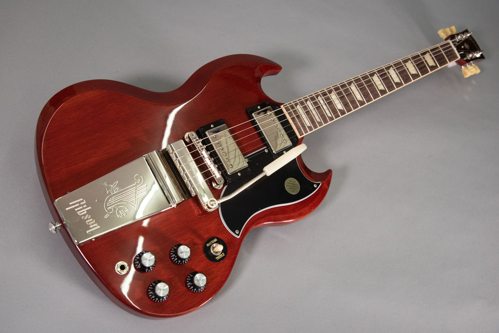 Gibson Sg Standard '61 Maestro Vibrola Vintage Cherry