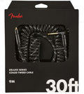 Fender Cavo Deluxe Black Tweed 9Mt Dritto - Pipa