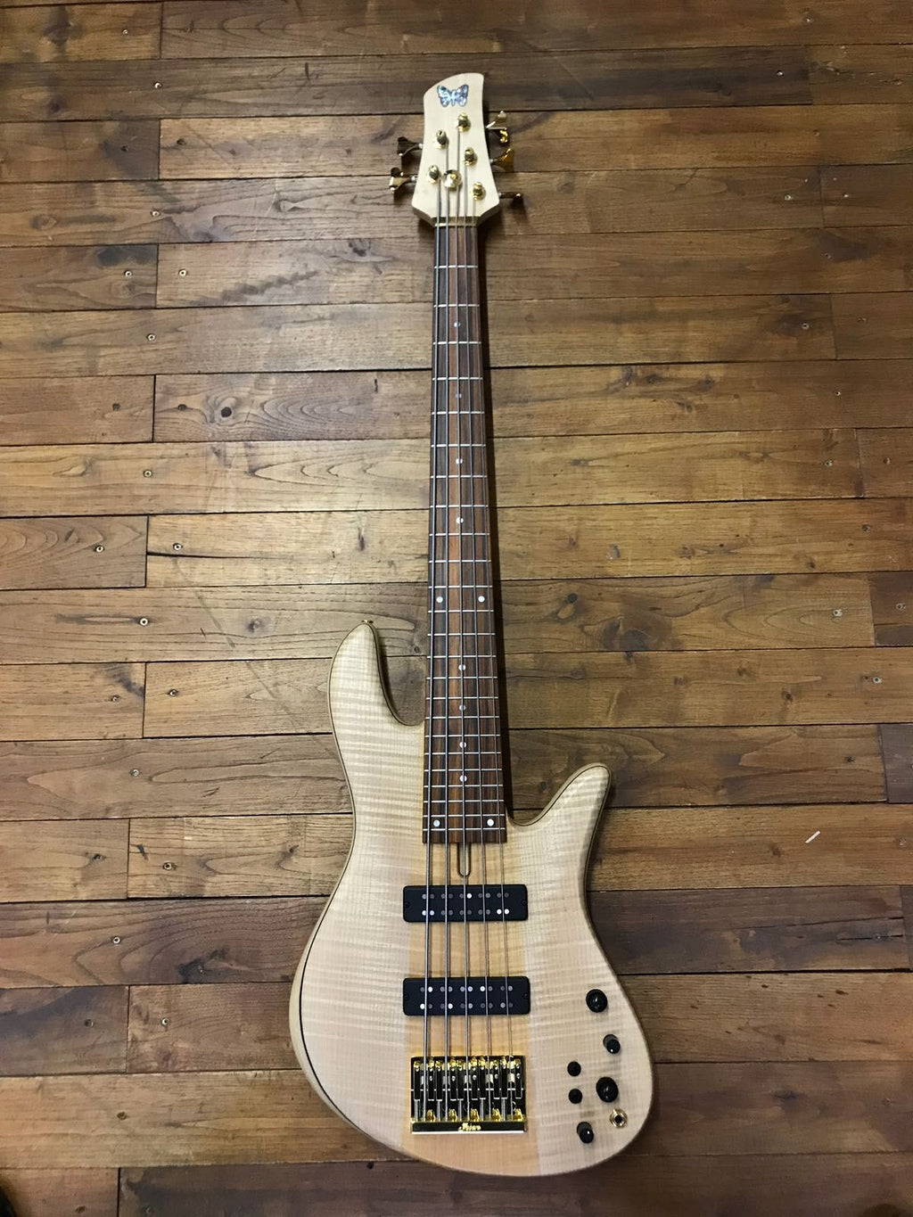Fodera Emperor 5 Standard Classic Satin Clear