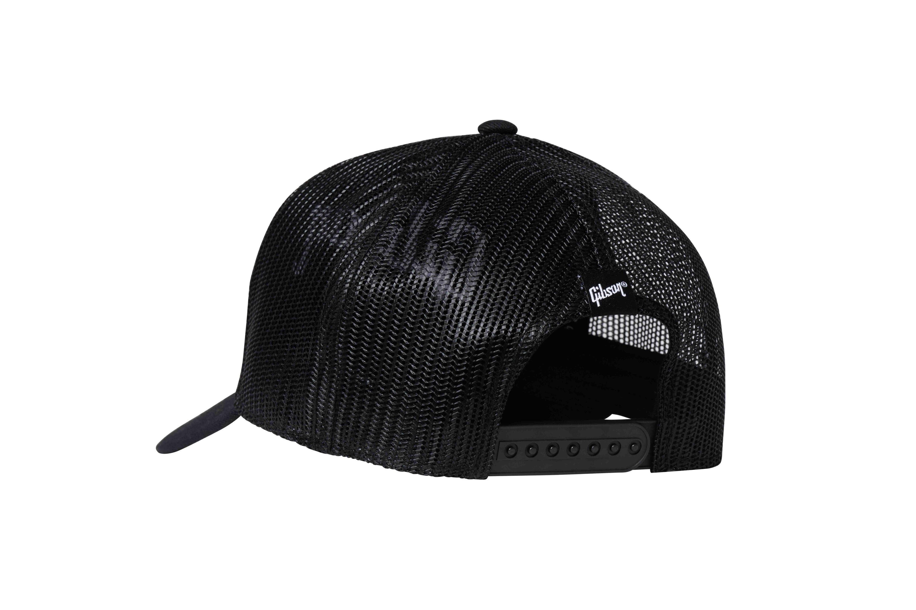 Gibson Accessories GA-BLKTRHT Classic Trucker