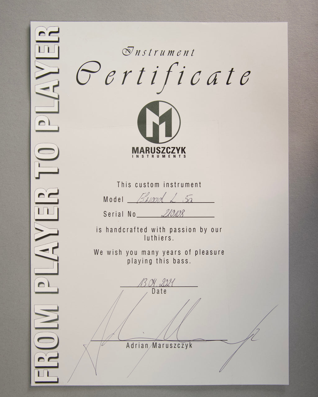 Maruszczyk Elwood L5 Green Burst Noll