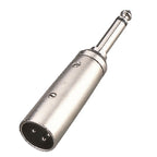 Soundsation Adattatore XLR Maschio - Jack Mono Maschio 6,3mm.