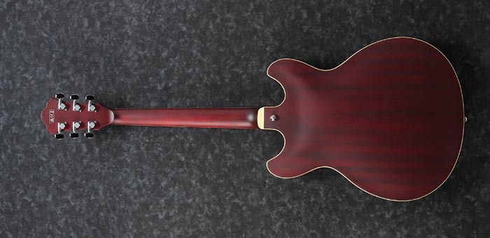 Ibanez As53Trf Transparent Red Flat Semi-Hollow Guitar