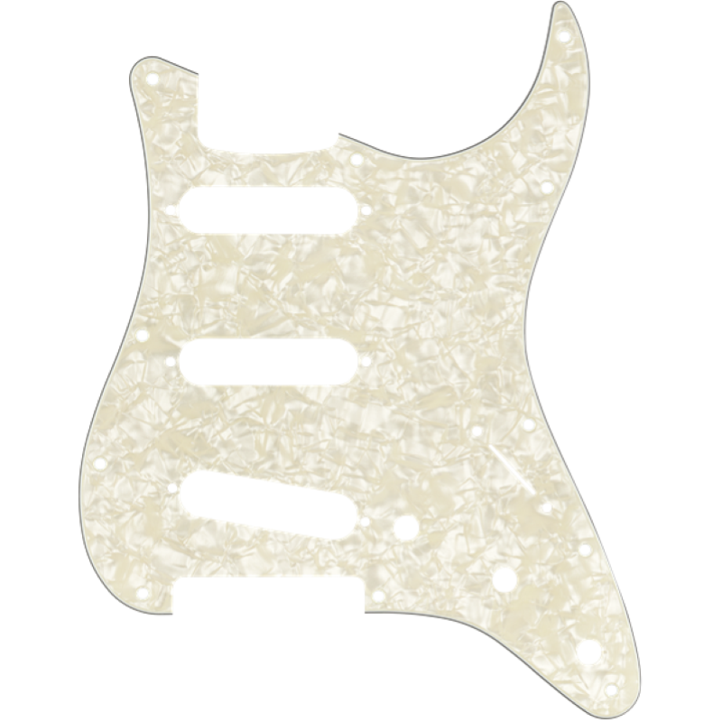 Fender Battipenna Stratocaster S-S-S Modern Style 11 Fori
