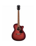 Guild OM240CE Satin Oxblood Burst Electro-Acoustic Guitar