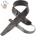 Magrabo Tracolla Holes HC Embossed Cocco Dalma Argento 6 cm