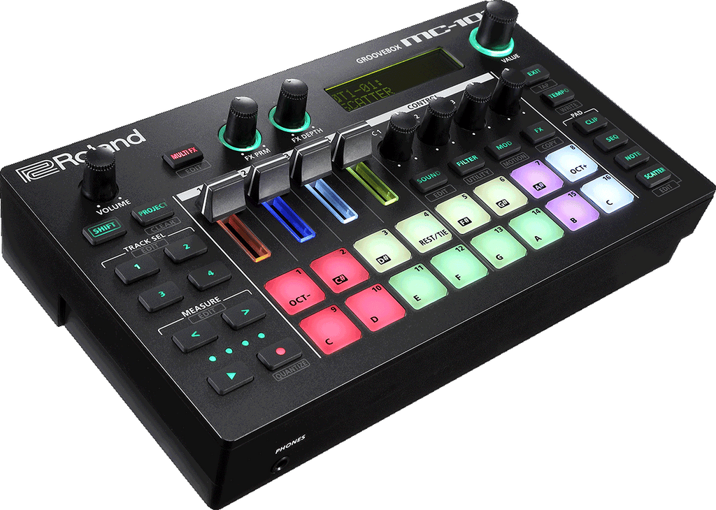 Roland Mc101 Groovebox Sequencer 4 Tracce Usb/Midi