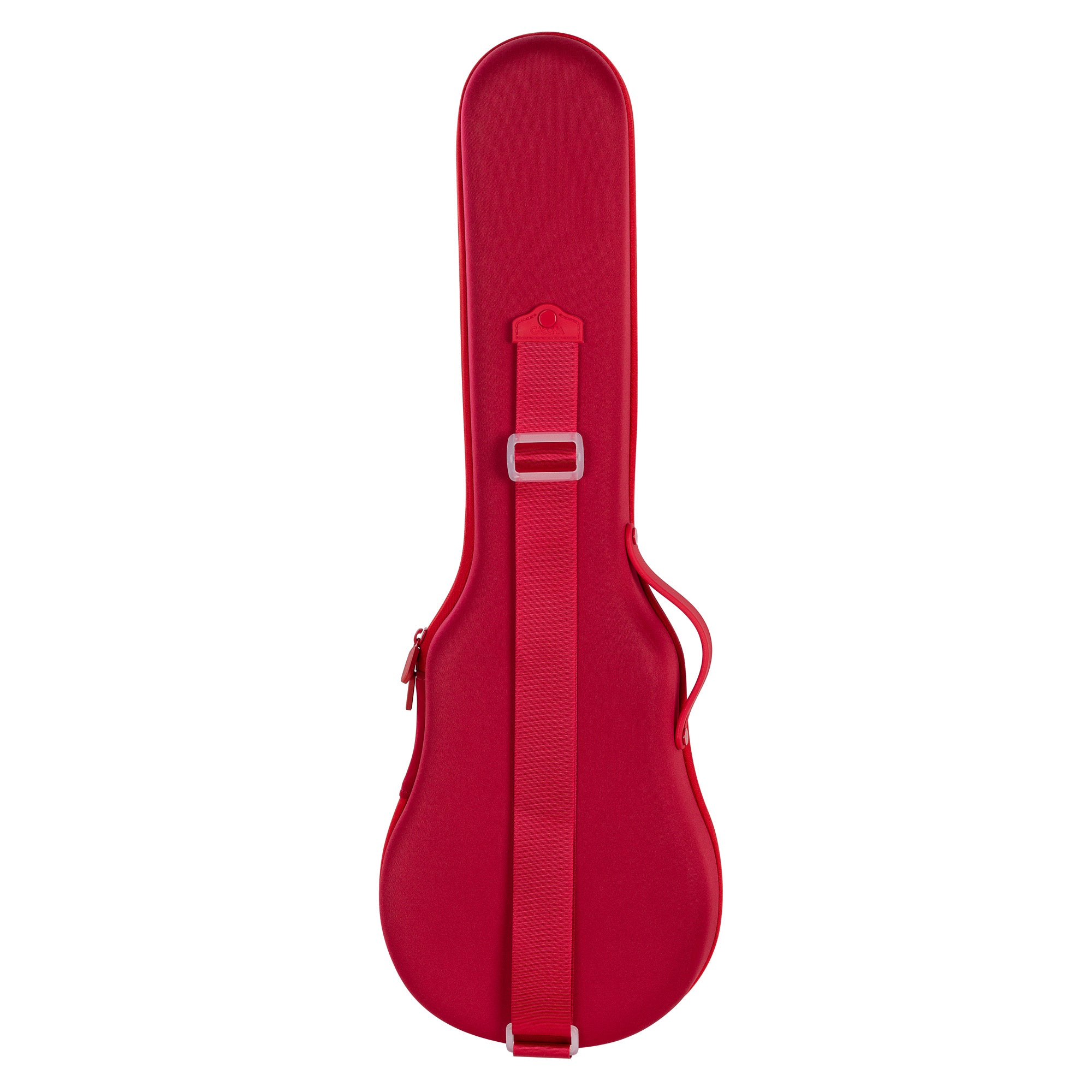 Cascha Ukulele Concerto in Carbonio Pack Red con Borsa Tracolla e Plettri