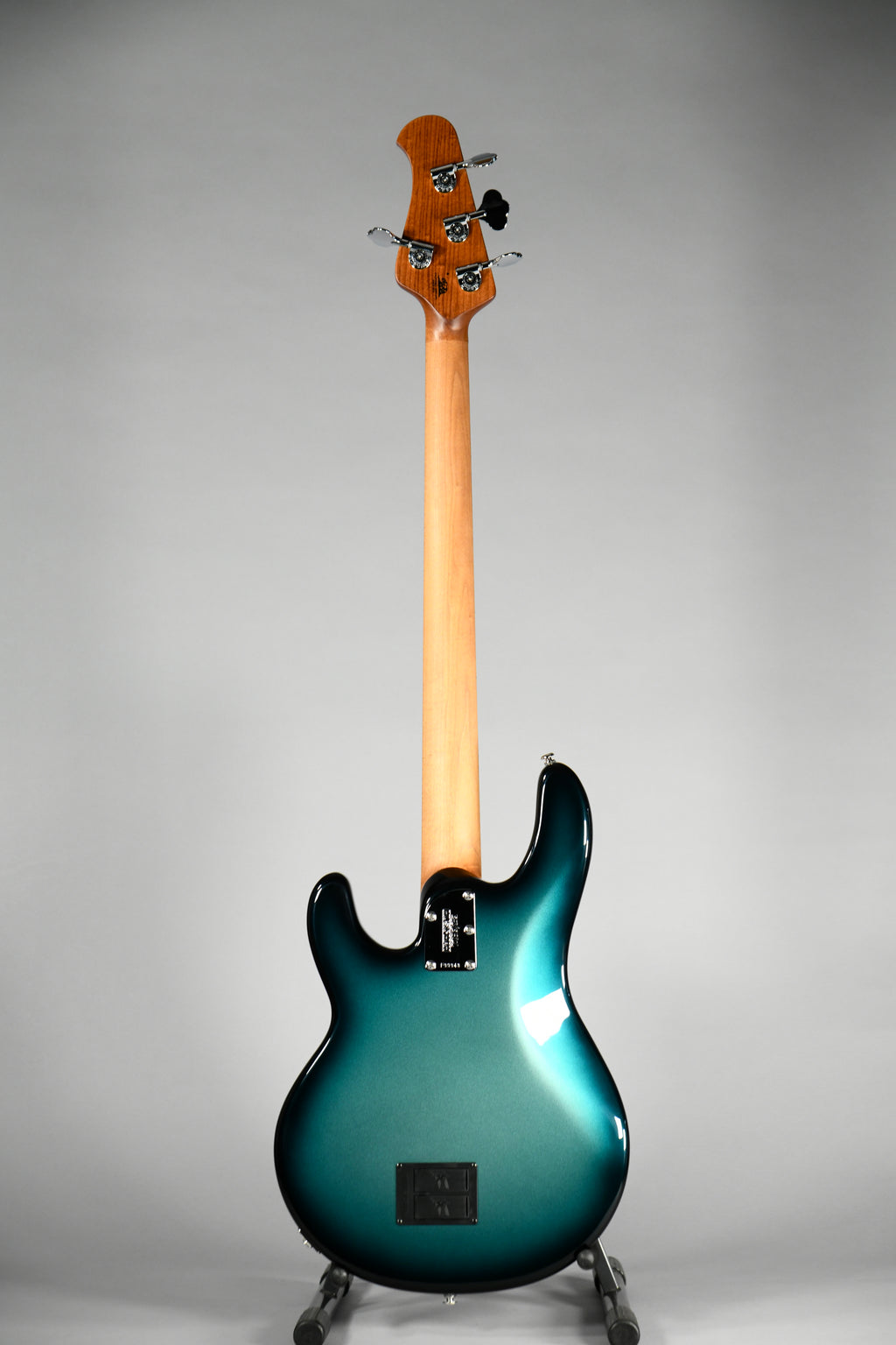 MusicMan StingRay 4 Special H Roasted Maple Neck Forest Green Pearl