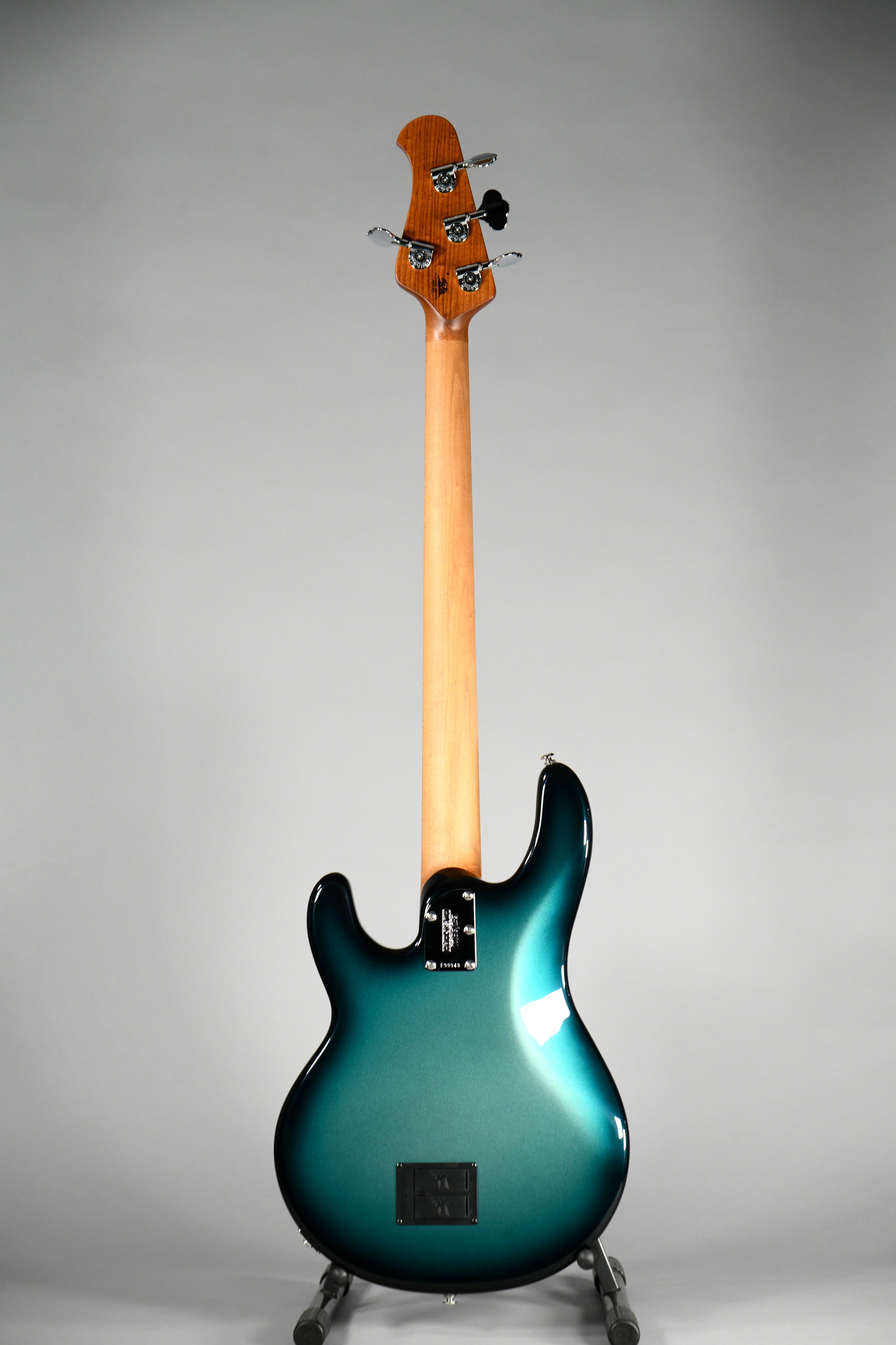 MusicMan StingRay 4 Special H Roasted Maple Neck Forest Green Pearl