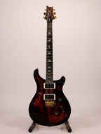 Prs Custom 24 Pattern Thin 10-Top Fire Smokeburst
