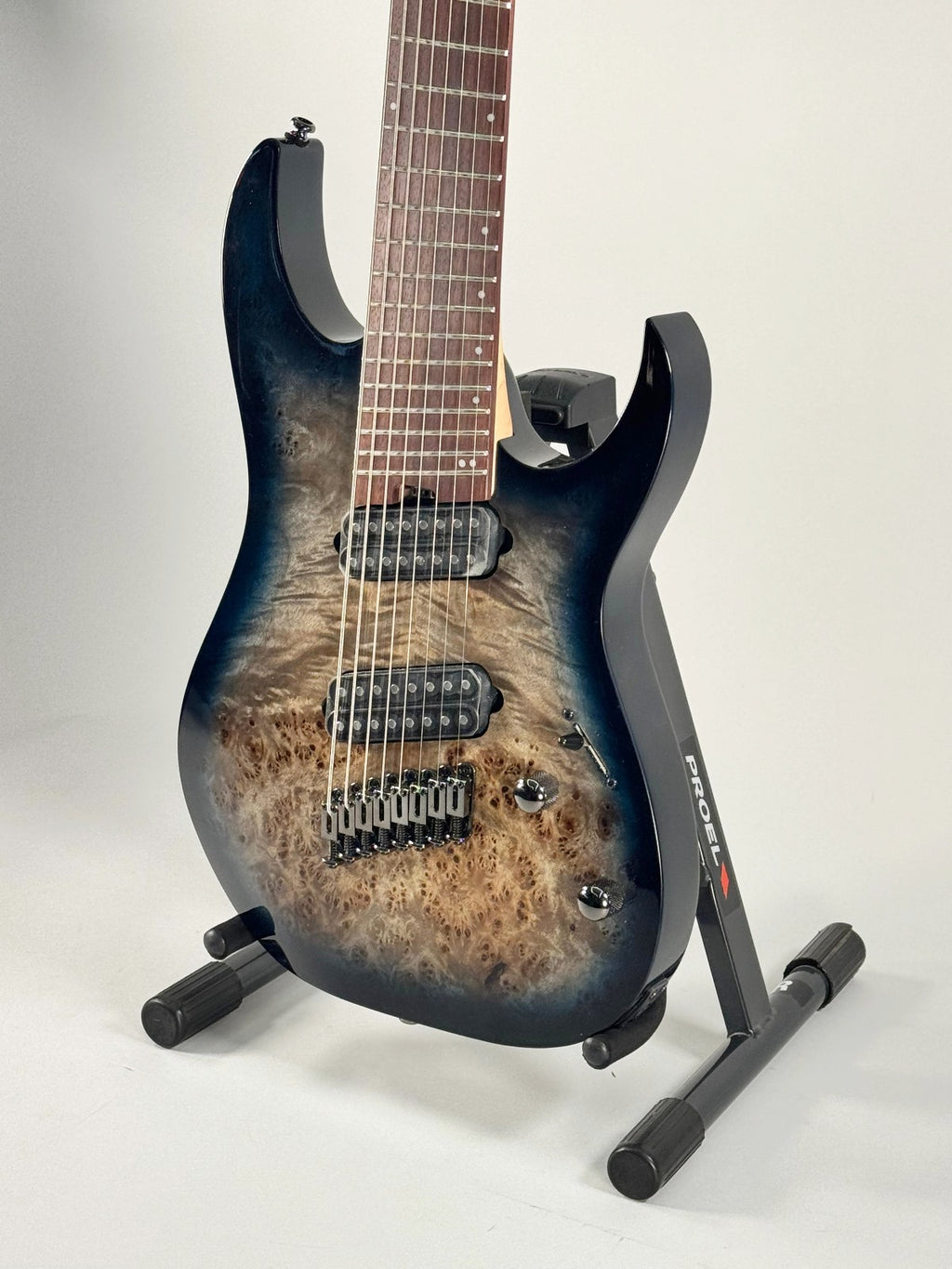 Ibanez RGMS8PB CBS Cosmic Blue Sunburst