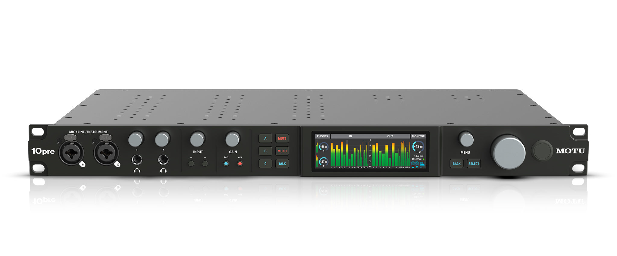 Motu Interface 10pre (thunderbolt 4/usb-c/avb)
