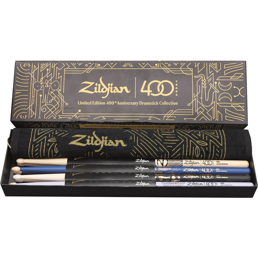 ZILDJIAN Limited Edition 400th Anniversary Drumstick Bundle