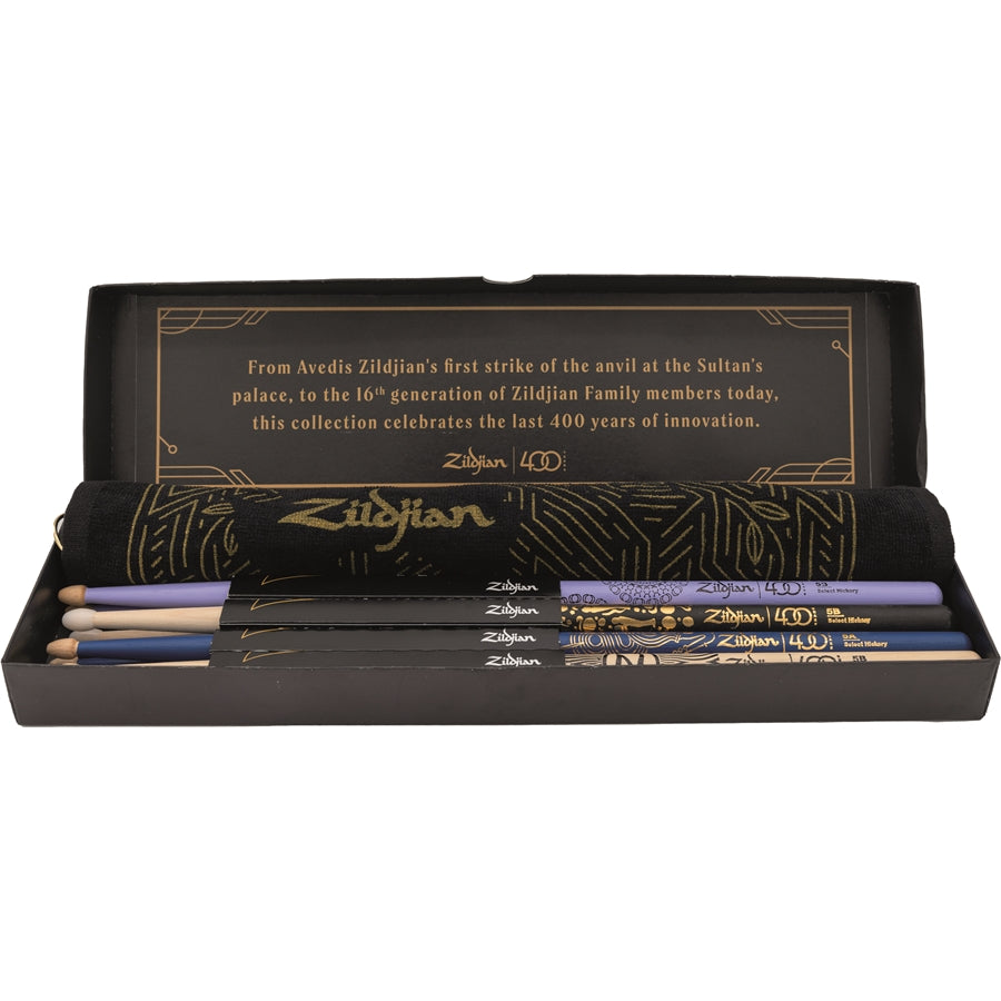 ZILDJIAN Limited Edition 400th Anniversary Drumstick Bundle