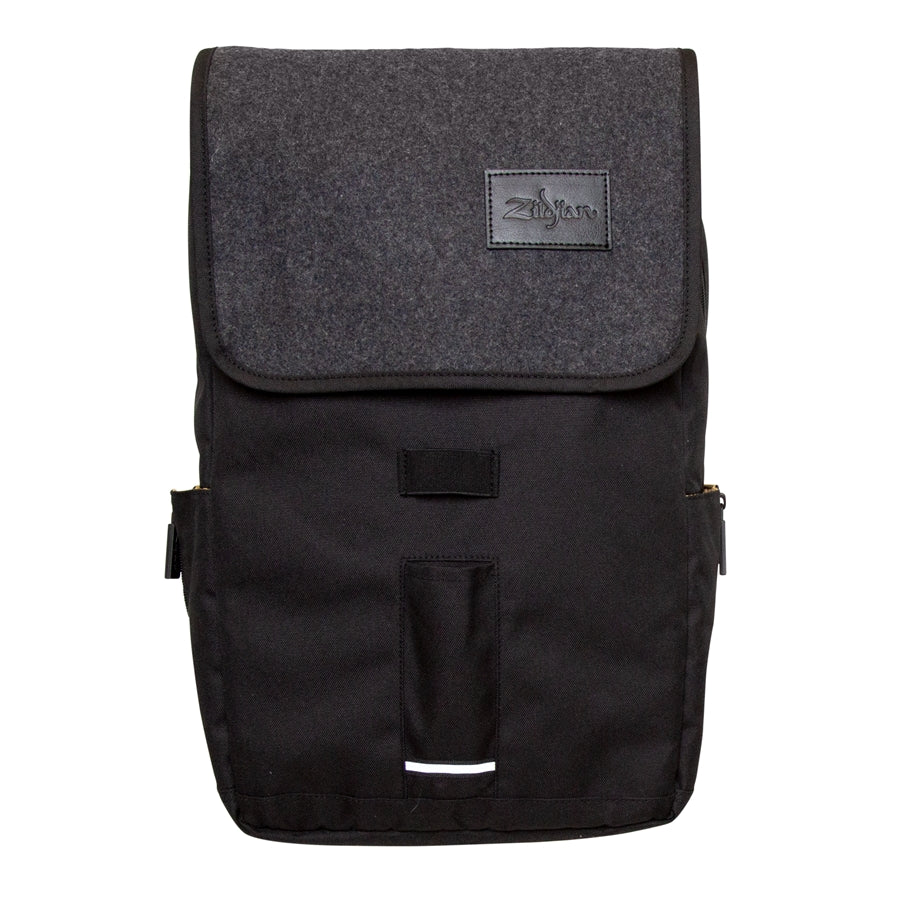 ZILDJIAN T9001 - Gray Flap Black Laptop Backpack